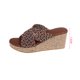 thumbnail image 5 of Calzado informal para mujer, zapatos de playa con plataforma de tacón inclinado de fondo grueso, sandalias Wmkox8yii  sa625, 5 of 8