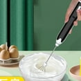 thumbnail image 4 of Electric Coffee Cream Mixer, Portable Electric Egg Beater Easy To Install ABS PC Stainless Steel  For Kitchen, 4 of 8