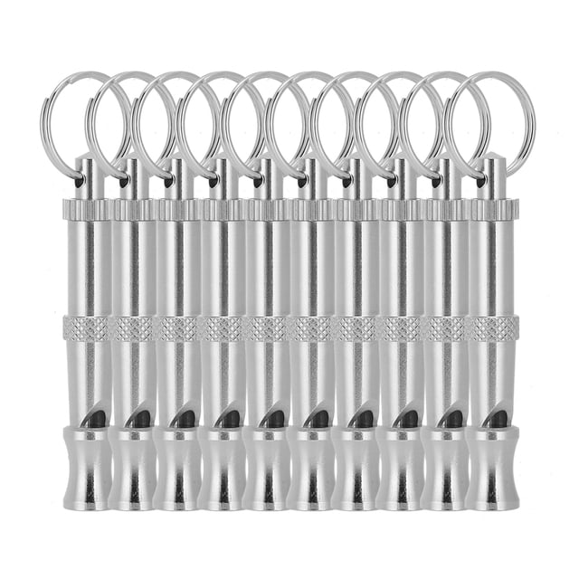 Keenso Réglable Chien Sifflet, Animaux de Compagnie de Formation Fournit Sifflet, 10PCS Animal de Compagnie de Formation Sifflet Chiot pour Animal de Compagnie
