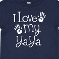 thumbnail image 4 of Inktastic I Love My Yaya Grandchild Boys or Girls Baby T-Shirt, 4 of 5