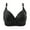 Black, variant on Women's Secrets Wirefree Full Coverage Balconette T-Shirt Bra Full Figures Push Up Padded Seamless Daily Brassiere