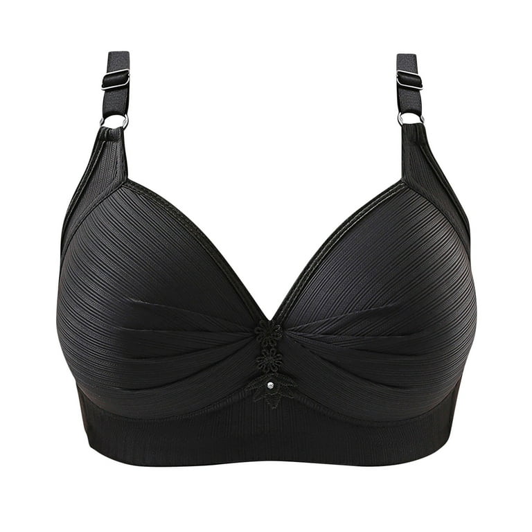 Women's Push Up Bra,full-coverage Underwire Bra,hide Back Fat Deep Cup Bra, smoothing T-shirt Bra,sculpting Uplift Bra