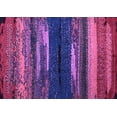 thumbnail image 1 of Ahgly Company Indoor Rectangle Oriental Purple Modern Area Rugs, 7' x 10', 1 of 4