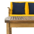 thumbnail image 4 of SAFAVIEH Outdoor Collection Fontana 4-Piece Patio Set Natural/Yellow, 4 of 9