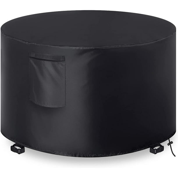Fire Pit Cover Round 36 Inch Outdoor, 36 Inch Round Fire Pit Cover