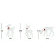 thumbnail image 3 of Christmas Bow Glowing Deer Home Iron Desktop Decoration Christmas Decorations, 3 of 7