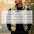 thumbnail image 3 of Mifsaly Mens Warm Puffer Vests Padded Zip Up Stand Collar Quilted Vest Fall Winter Daily Going Out Sports Travel Casual Outfits with Zipper Pockets, 3 of 9