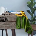 thumbnail image 4 of Sunflower Wooden Table Cloth Waterproof Tablecloths, Farmhouse Vintage Botanical Floral Tablecloth Dining Table Cover for Kitchen Party Tabletop Outdoor, Rectangle Tablecloth 54x108 Inch, 4 of 9
