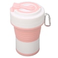 thumbnail image 3 of Taza de café plegable a prueba de fugas de 550 ml, taza de café de silicona resistente al calor con tapa, 3 of 14