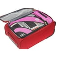 4 Set Packing Cube Travel Organizers with Laundry Bag, Pink