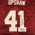 Courtney Upshaw Signed Inscribed 2x National Champ Alabama Jersey JSA
