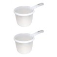 thumbnail image 1 of Juego de 2 Cucharones para Baño JapanBargain 3042x2 1.3L, 27cm, Blanco, 1 of 5