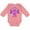 Mauve, variant on Inktastic Chiari Malformation Keep Calm Fight on Boys or Girls Long Sleeve Baby Bodysuit