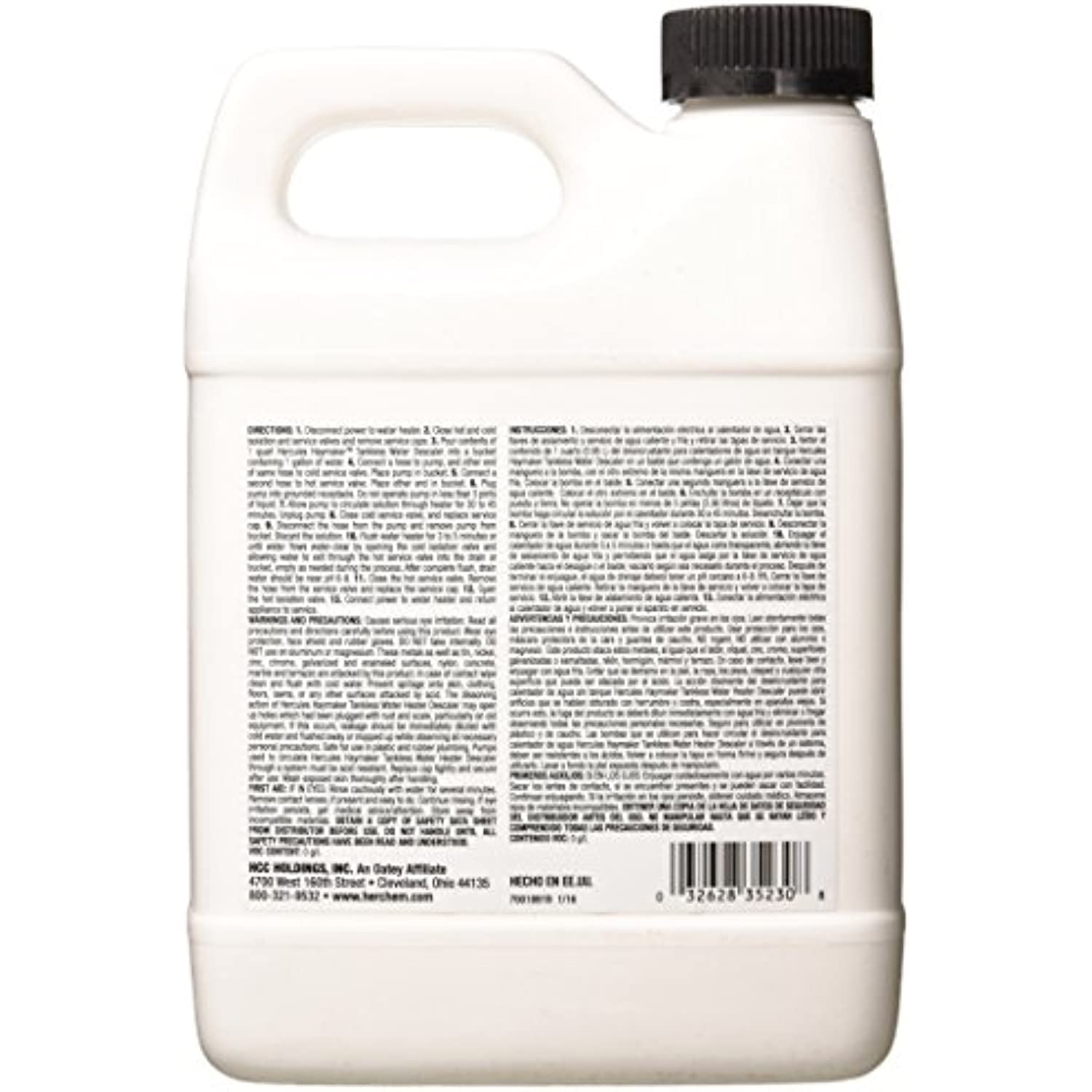 Haymaker 4768453 32 oz Tankless Water Heater Descaler - Walmart.com