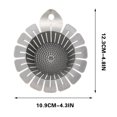 thumbnail image 2 of Kitchen Sink Filter Basket | Efficient Mesh Net | Strainer for Food Debris & Vegetable Washing | Adaptable Design Fits Most Sinks | Easy Clean | 1 Pack | Size 12.3x10.9x3.7cm, 2 of 7