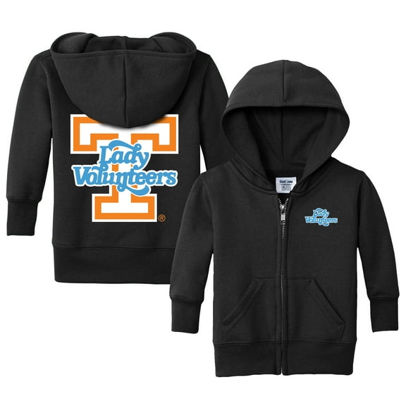 Infant Chad & Jake Black Tennessee Volunteers Lady Vols Logo Full-Zip Hoodie