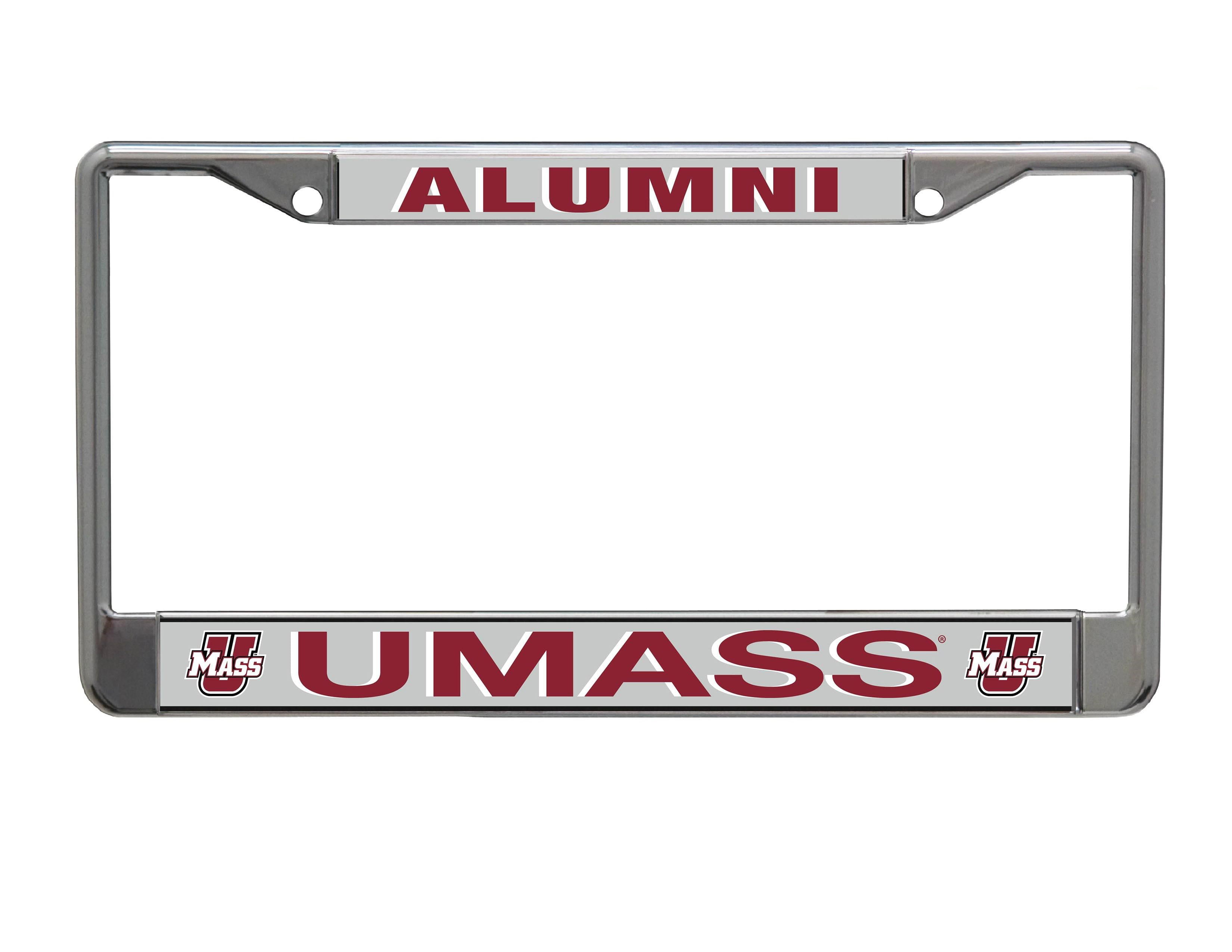 McGill University Alumni License Plate Frame - Chrome - View #9
