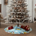 thumbnail image 6 of Bingfone Christmas Tree Skirt Mat Christmas Decoration Interior 36"-Building Truck, 6 of 8