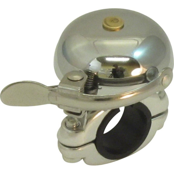 Incredibell Crown Bell Chrome Bike Bicycle Safety 22mm 25.4mm