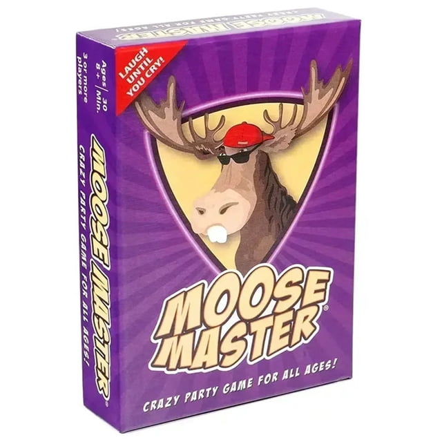 I Should Have Known That! Trivia Board Card Game - Family Fun with 400+ Questions, Reverse Scoring Challenge for Kids & Adults, Moose Master Edition Card and Board Game X1
