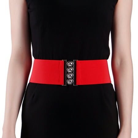 HDE Women's Fashion Elastic Cinch Belt 3