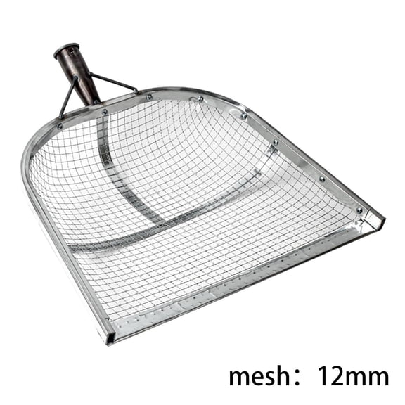 Stainless Steel Garden Filter Shovel with Sieve Sifting Tool for Efficient Soil and Grain Handling