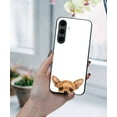 thumbnail image 5 of WIRESTER Shockproof Soft Rubber Cover Case for Samsung Galaxy S24 FE 6.7", Animal Fawn Apple Head Chihuahua Dog, 5 of 5