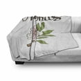 thumbnail image 3 of Almond Blossom Soft Flannel Fleece Blanket, Hand Drawn Almond Blossom on a Branch with Leaves Garden Growth, Cozy Plush for Indoor and Outdoor Use, 50" x 70", Pale Pink Green Brown, by Ambesonne, 3 of 6