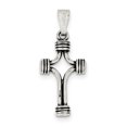 thumbnail image 1 of Pendentif en Forme de Croix Antique en Argent Sterling 925, 1 of 2