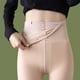 thumbnail image 4 of Medias para mujer, mallas elásticas con forro polar translúcido falso, mallas de invierno transparentes, cálidas y ajustadas, medias elásticas, 4 of 5