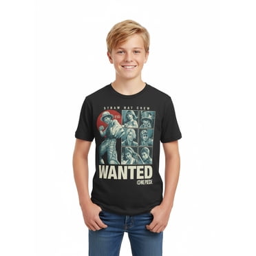 One Piece, Boys' & Big Boys' Graphic Tee with Short Sleeves, Sizes 4-18