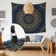 thumbnail image 5 of BlinkLLX 4 Set Black Self Adhesive Metal Tapestry Wall Hanging Clips for Rugs, 5 of 6