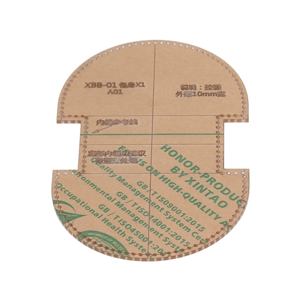 Plantilla De Billetera Acrílica, Plantilla De Billetera Acrílica Fácil De Almacenar Corte Preciso Durable Con Papel Kraft Para Hacer Monederos