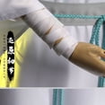 thumbnail image 5 of Disfraz de cosplay de Xie Lian, disfraz de anime Tian Guan Ci Fu, pelucas Xielian, sombrero de bambú, zapatos, accesorios, traje de anime Han Fu blanco para Halloween, 5 of 5