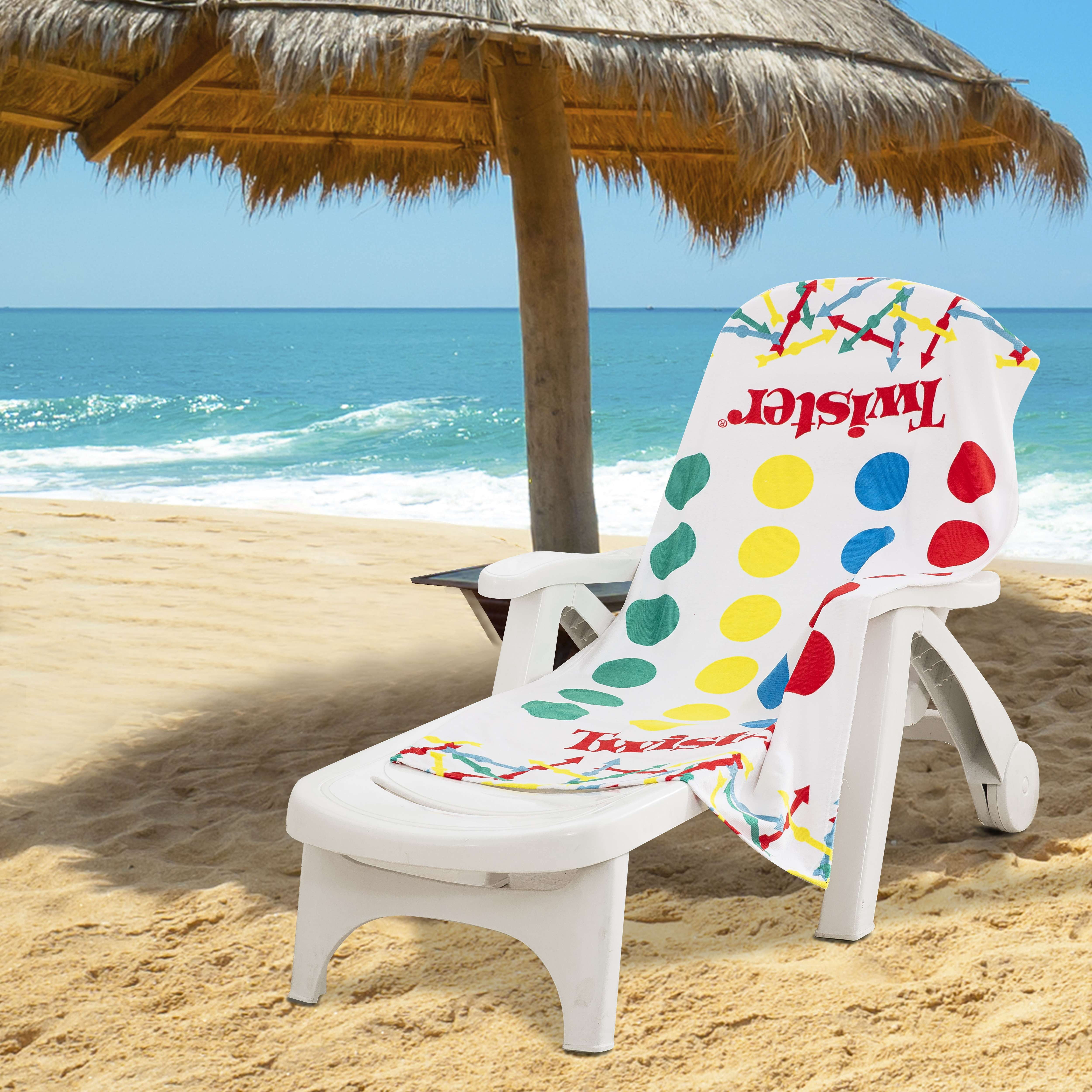Twister Twister Board 30in x 60in Beach Towel