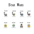 thumbnail image 2 of Bloques de construcción de Star Wars X0333 figuras de ladrillos X1877 X1878 ARC Commander Clolt Blitz Havoc Hammer 13. ° Batallón X1876, 2 of 2
