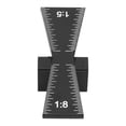 thumbnail image 1 of POCREATION Règle Pratique pour Queue d'Aronde, Jauge pour Outils de Menuiserie, Fournitures de Construction, Accessoire pour Outils Électriques, 1 of 8