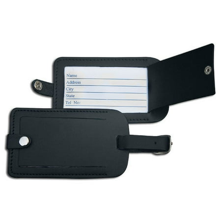 Dacasso 1000 Series Classic Leather Luggage Tag