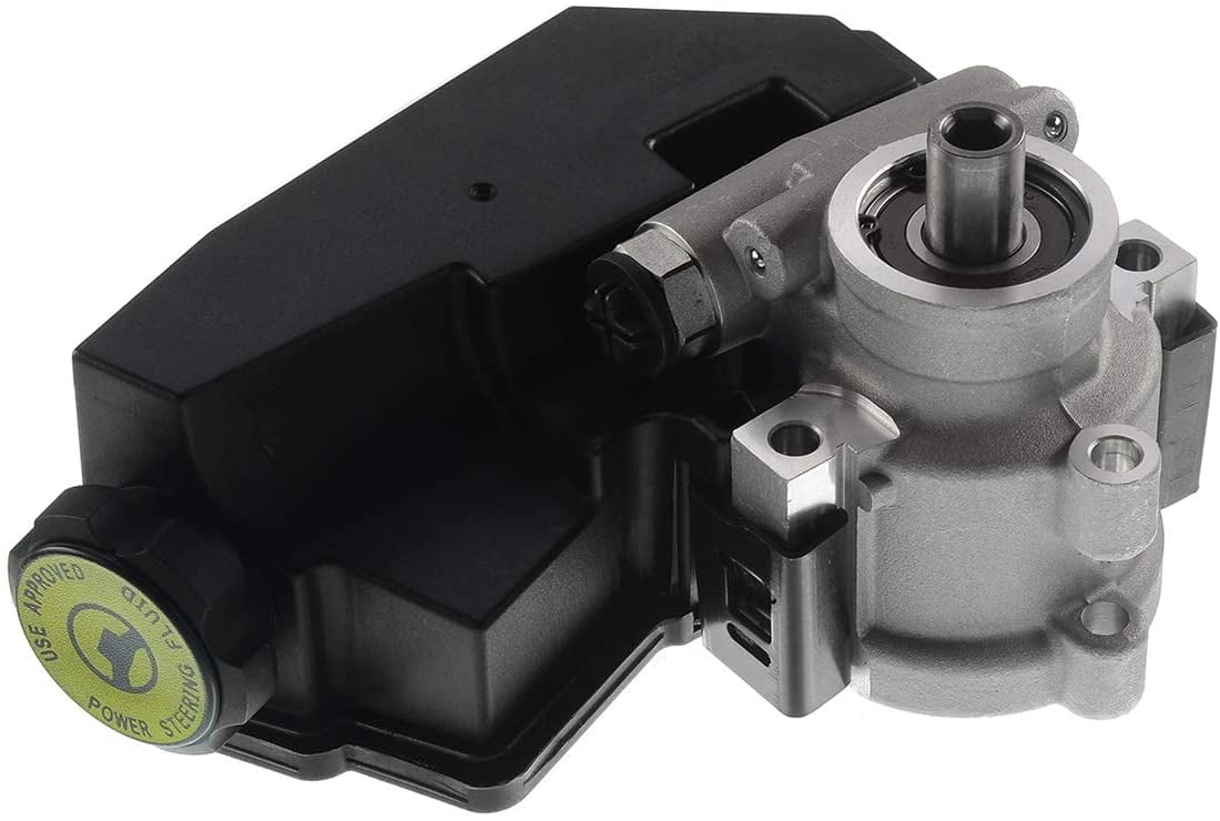 A-Premium Power Steering Pump Without Pulley Compatible with Jeep XJ TJ  Cherokee Wrangler 1996-2003 L6  