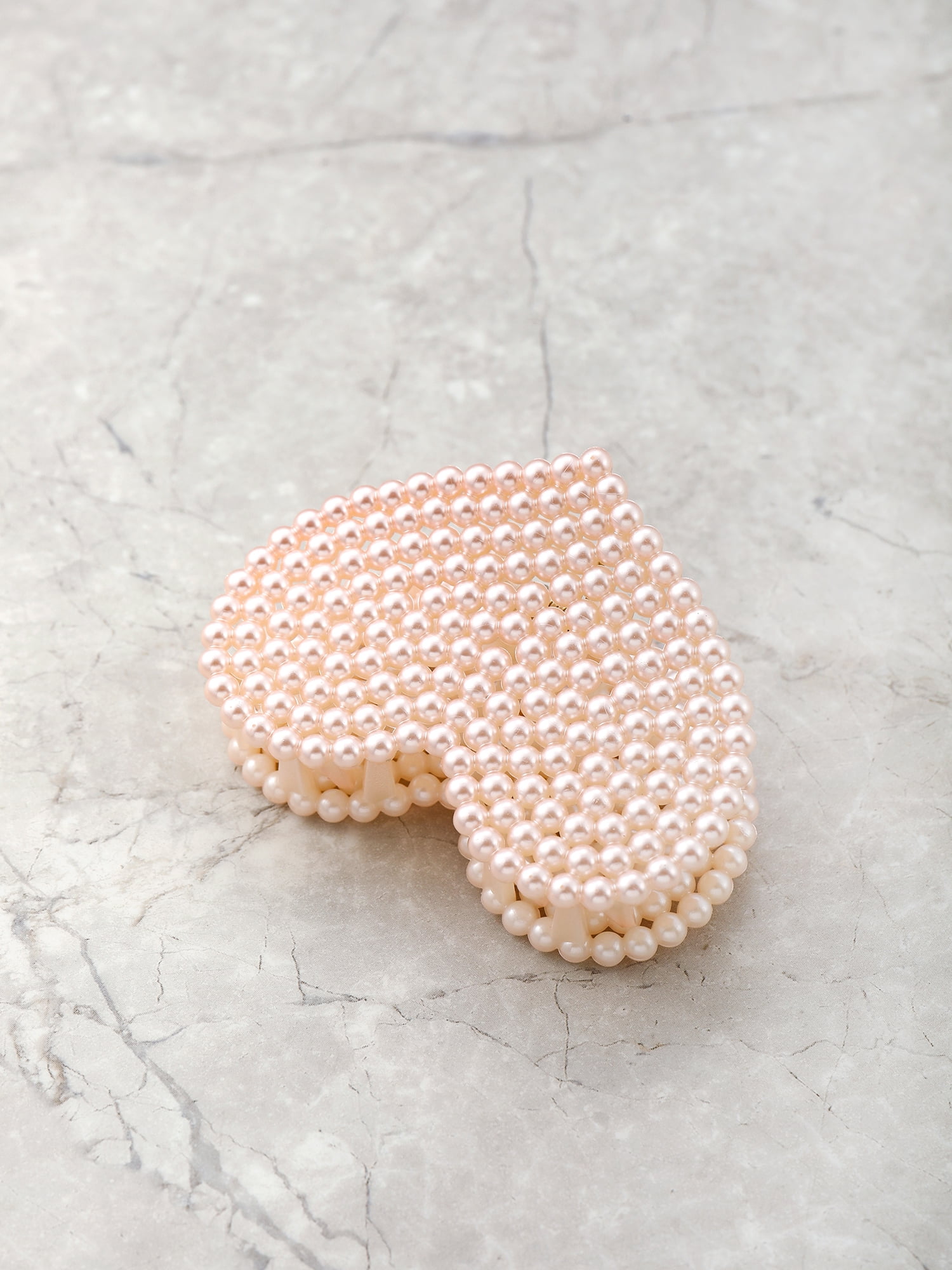 Way to Celebrate Valentine's Day Pearl Heart Claw Clip, 1 Piece
