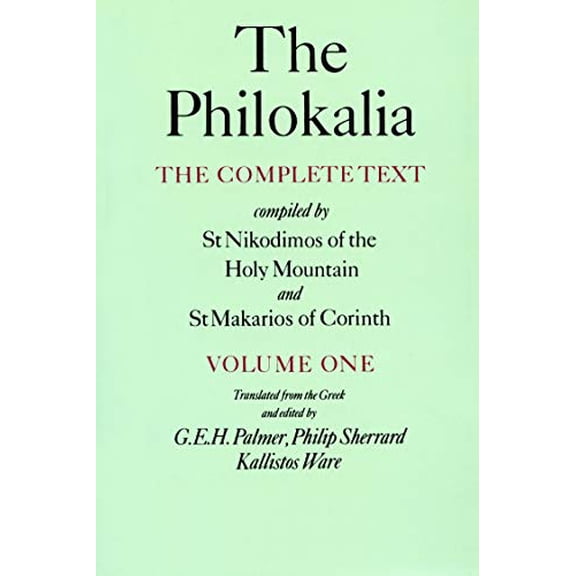 Pre-Owned The Philokalia: The Complete Text - Vol. 1 Paperback