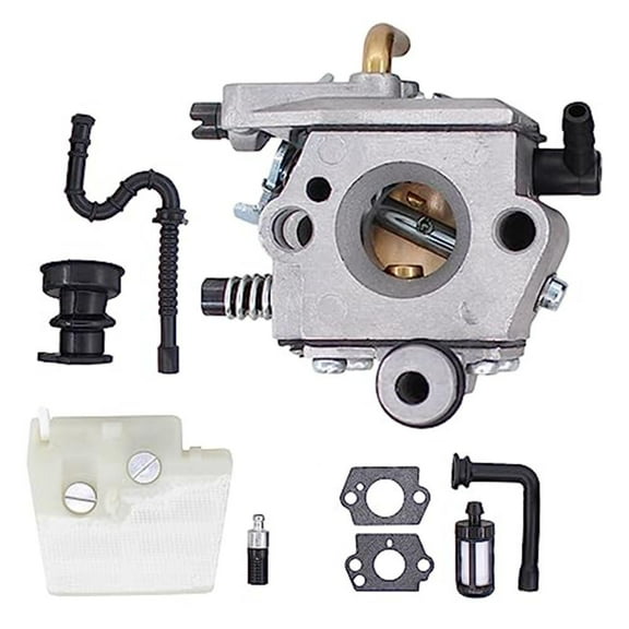 Carburetor Filter Kit for Stihl MS 240 MS 260 024 026 Chainsaws - Complete Replacement Set with Fuel and Oil Filters, Gaskets, and Pipes