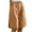 Khaki, variant on Shorts for Women JIANLAI Loose and Tight Waist Design, Solid-Color Cotton and Linen Five-Inch Pants, Comfortable Style - 2026 Trend Style, Loose Fit Style S=XXXL Orange