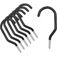 thumbnail image 1 of Yimei Black Heavy Duty Bike Storage Hooks, 6PCS, 1 of 5