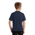 thumbnail image 2 of Port & Company Youth Fan Favorite Tee-S (Deep Navy), 2 of 6