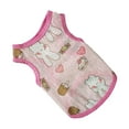 thumbnail image 1 of Pet Dog Cute Vest Summer Outing Printed Cool Breathable Pet Clothing For Small Medium Dogs, 1 of 7