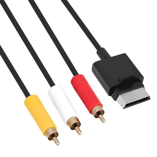 Câble Vidéo Composante Pour Xbox 360 – Component AV RCA HD – Neuf