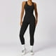 thumbnail image 1 of Mono deportivo ajustado de una pieza para mujer, sin costuras, para yoga, con contracción abdominal, para gimnasio, primavera, 7100, 1 of 2