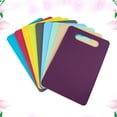 thumbnail image 2 of Kitchen Plastic Non Slip Cutting Board Chopping Block 1 Set Random Color, 2 of 10