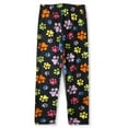 thumbnail image 4 of Ma Croix Mens Pet Fuzzy Pajama Pants Fleece Brushed Sweatpants Sherpa Sleepwear, 4 of 5